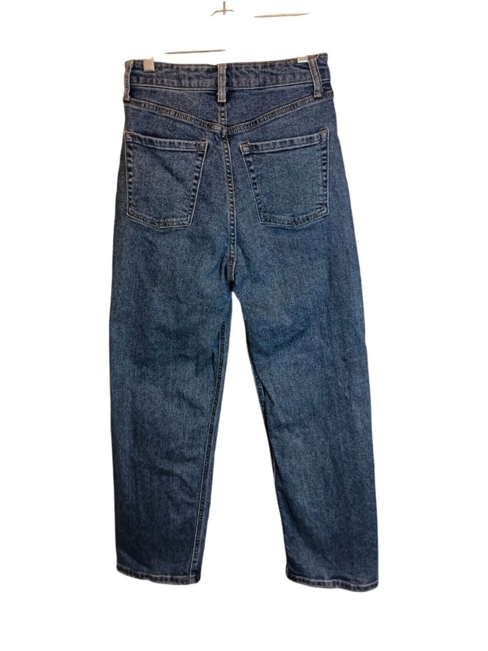 Wild Fable Women’s Button Up Highest Rise Straight Blue Jeans Size 4 - Picture 2 of 8